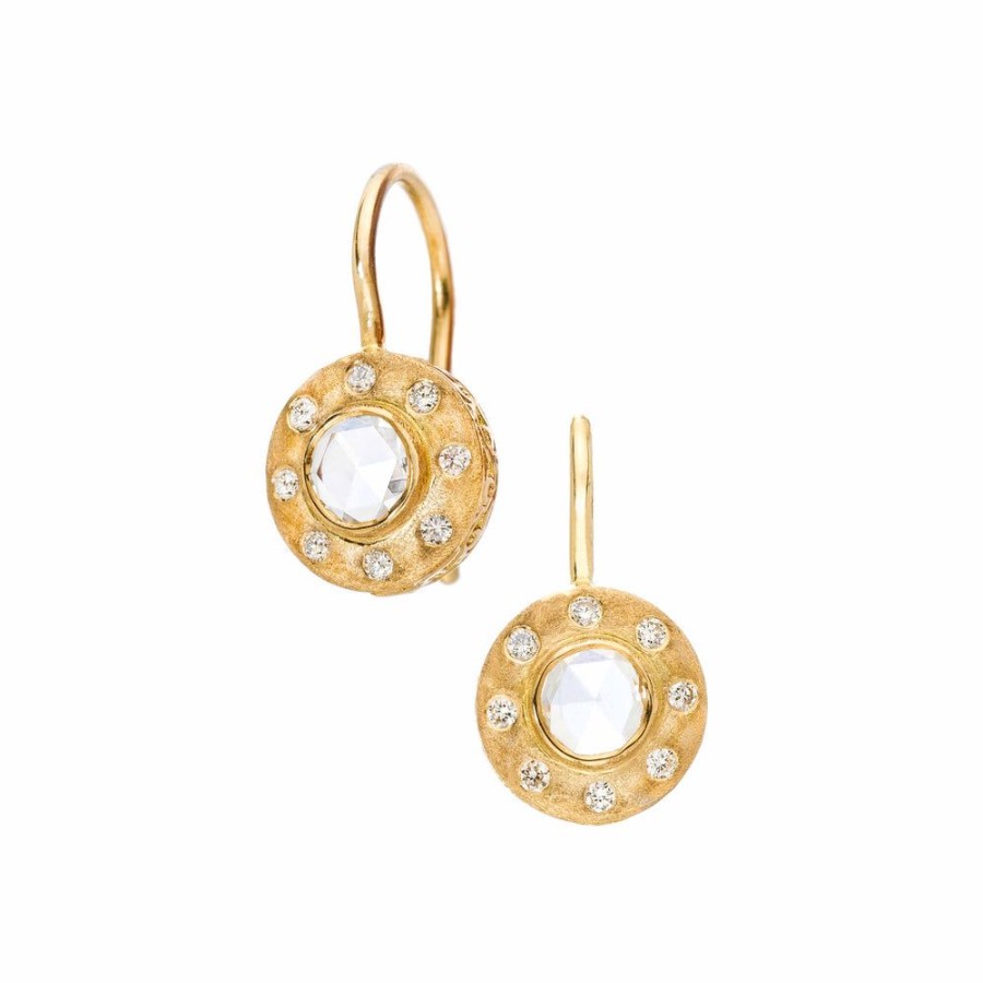 Earrings Sethi Couture | Dunes Rose Cut Diamond Classic Earrings