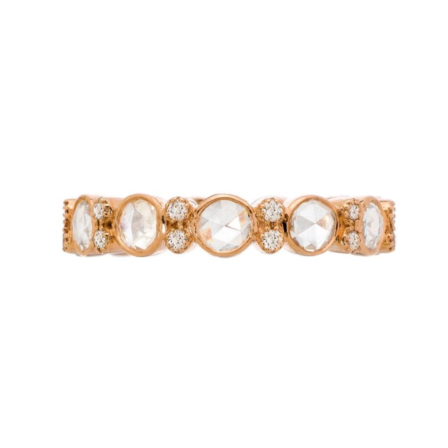 Stack Bands Sethi Couture | Marian Rose Cut Diamond Band