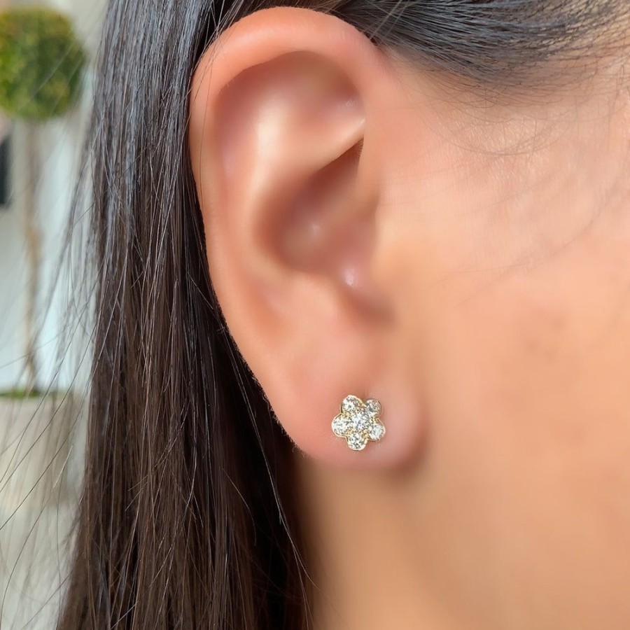 Best Sellers Sethi Couture | Tuilerie Diamond Stud Earrings