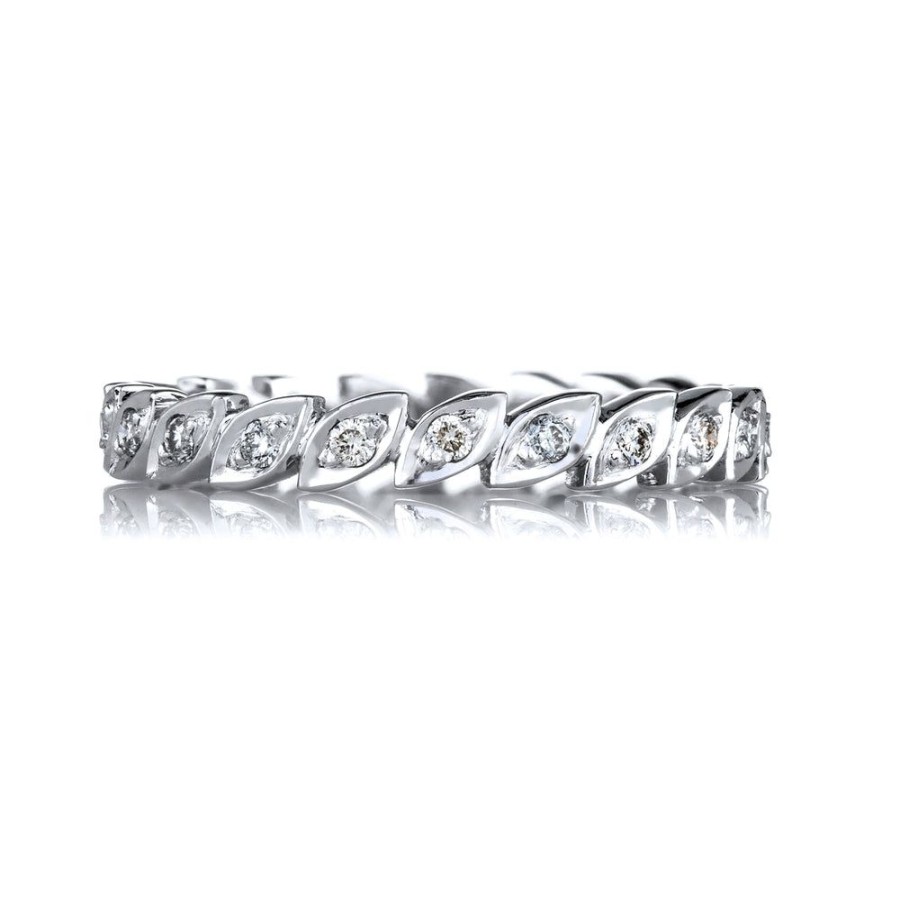 Stack Bands Sethi Couture | Feuille Diamond Band