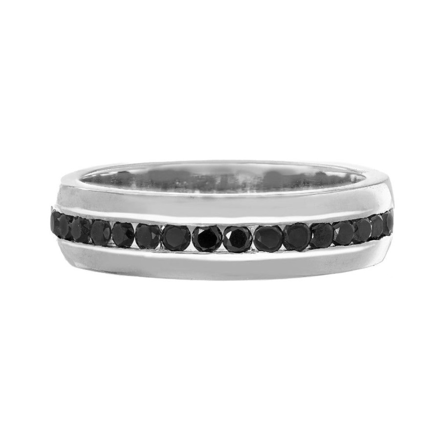 Stack Bands Sethi Couture | Nova Black Diamond Band