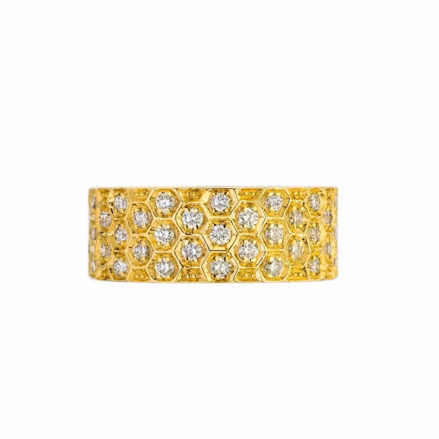 Stack Bands Sethi Couture | Mosaic Diamond Band