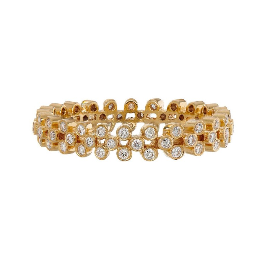 Stack Bands Sethi Couture | Clover Diamond Band