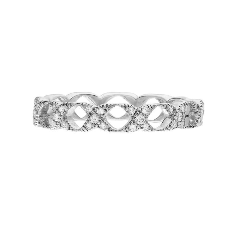 Stack Bands Sethi Couture | Lattice Diamond Band