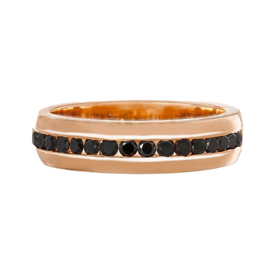 Stack Bands Sethi Couture | Nova Black Diamond Band