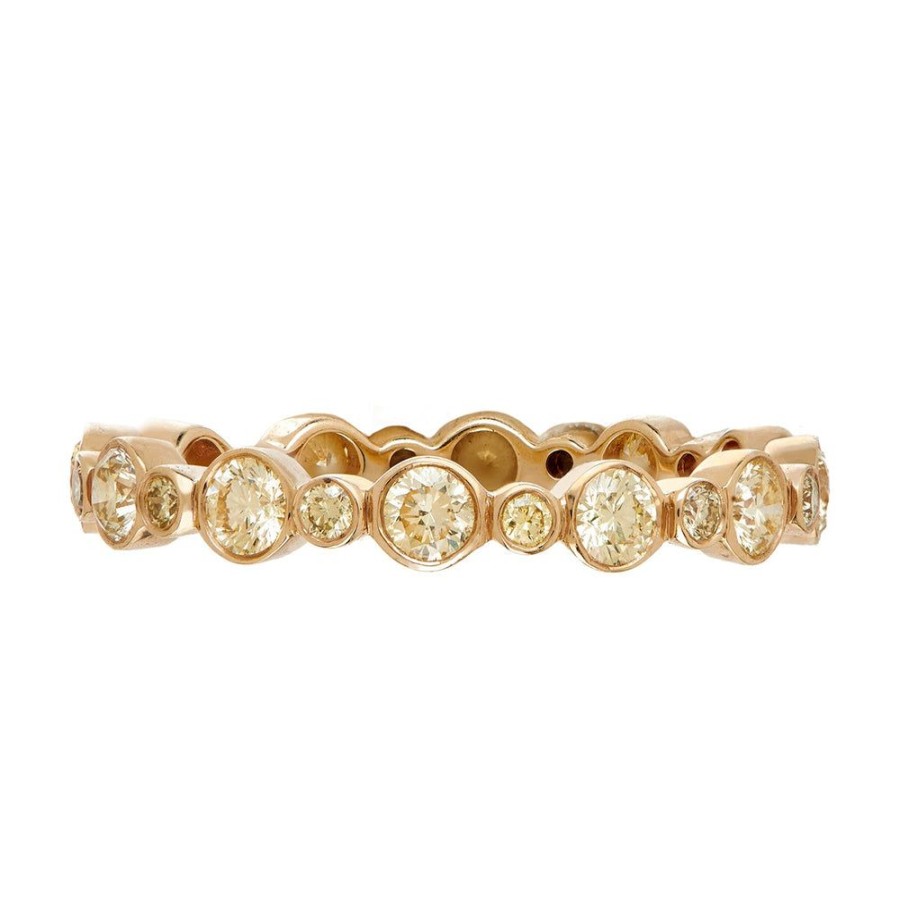 Stack Bands Sethi Couture | Aurelia Yellow Diamond Band