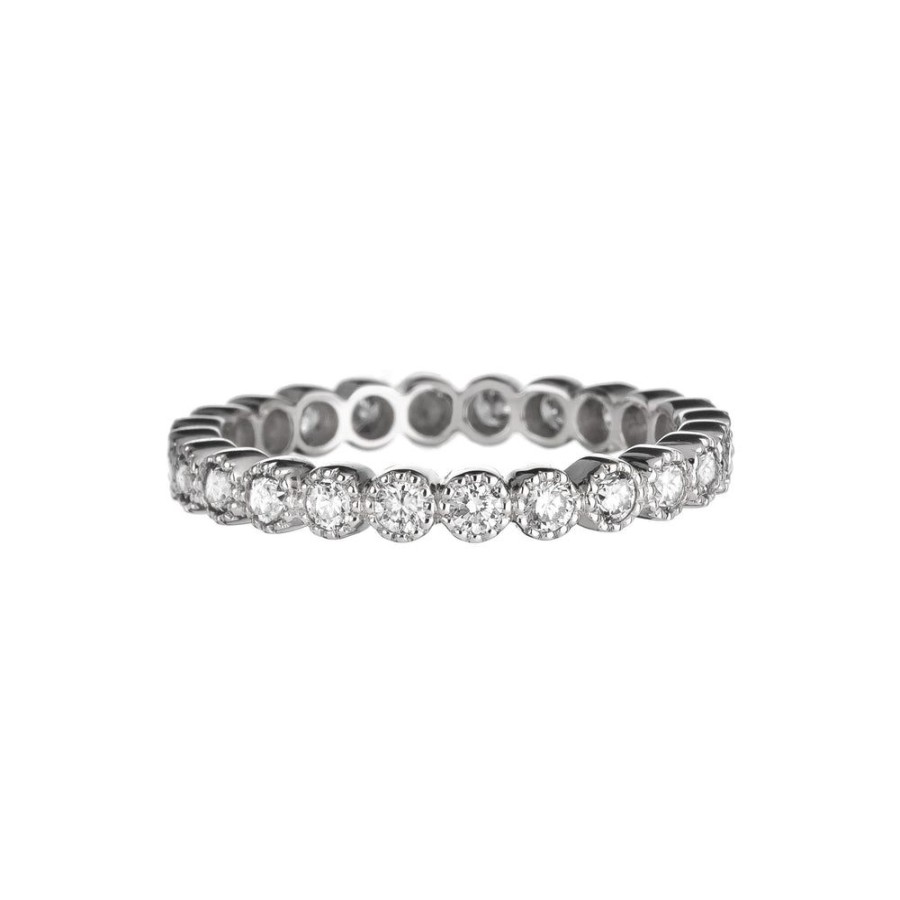 Best Sellers Sethi Couture | Bezel White Diamond Band