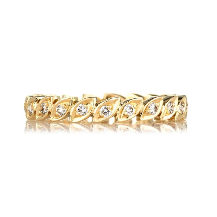 Stack Bands Sethi Couture | Feuille Diamond Band