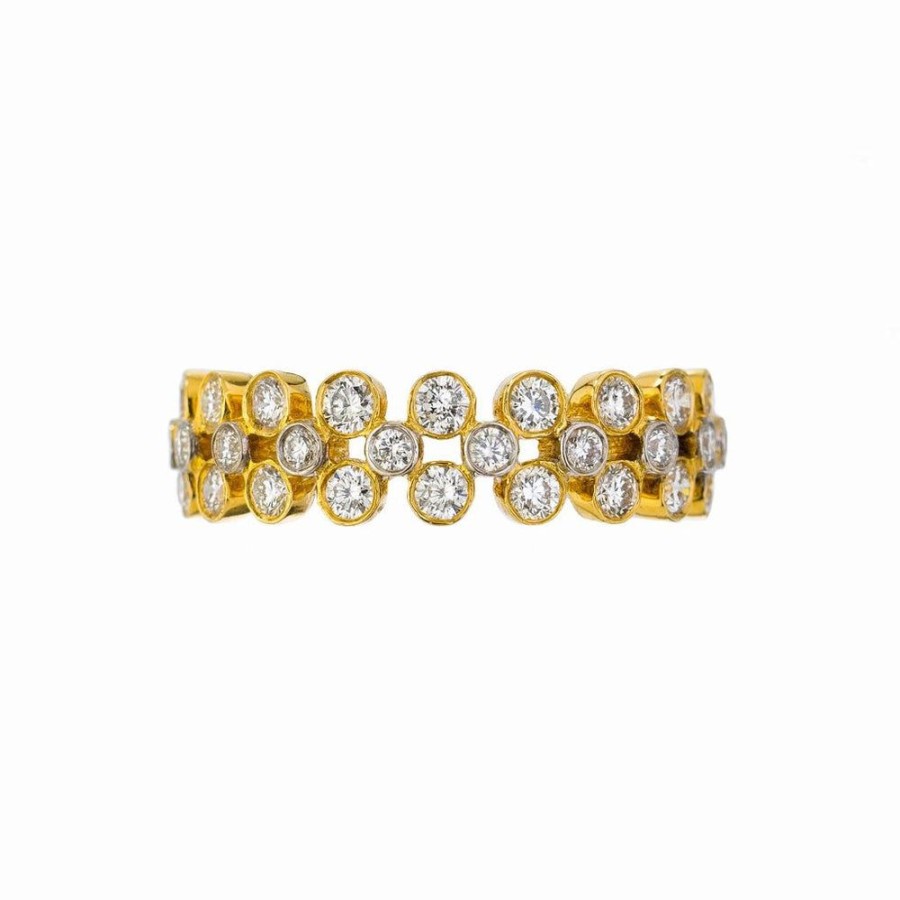 Stack Bands Sethi Couture | Clover Diamond Band