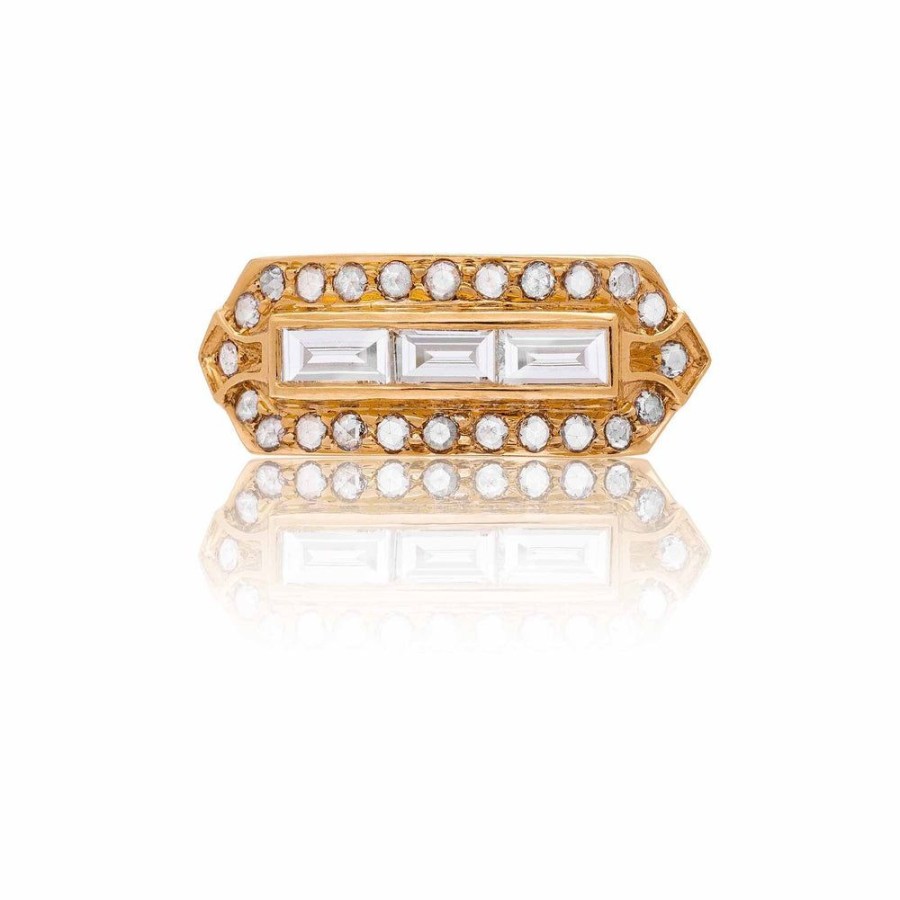 Rings Sethi Couture | Amelia Baguette Diamond Ring