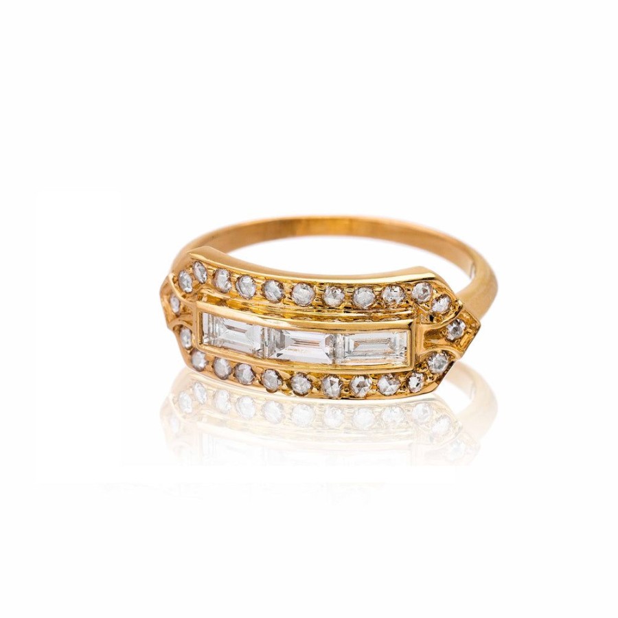 Rings Sethi Couture | Amelia Baguette Diamond Ring