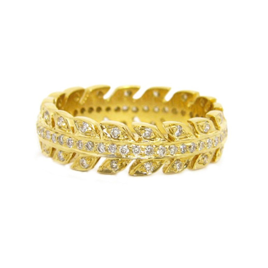 Stack Bands Sethi Couture | Wreath Diamond Band