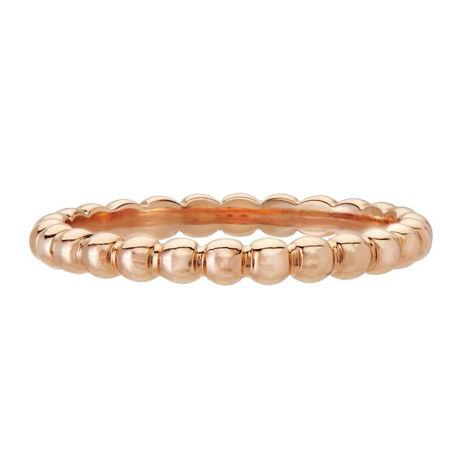 Stack Bands Sethi Couture | Bead Rose Gold Band