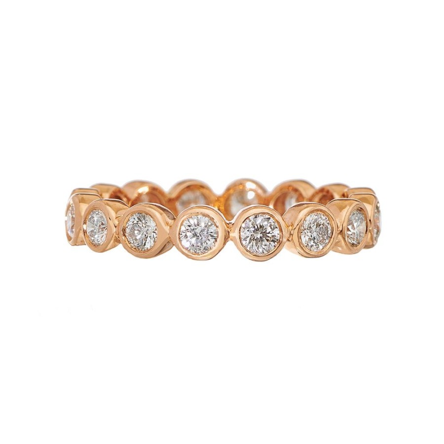 Stack Bands Sethi Couture | Modern Bezel Diamond Band