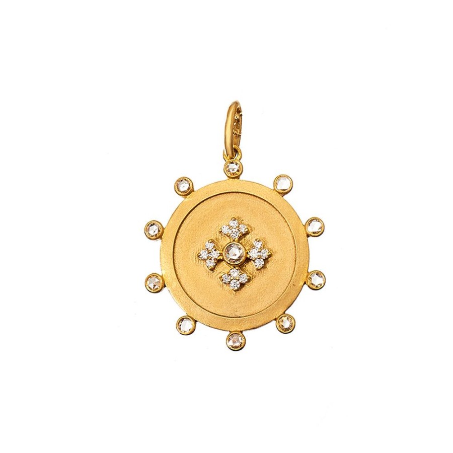 Pendants & Charms Sethi Couture | Arya Yellow Gold Charm