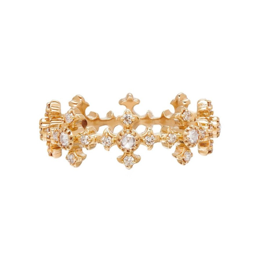 Stack Bands Sethi Couture | Arya Rose Cut Diamond Band