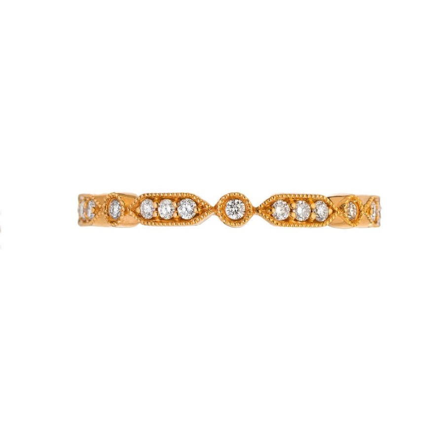 Stack Bands Sethi Couture | Deco Mini Diamond Band