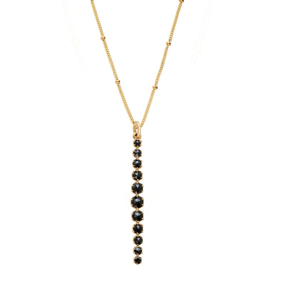 Holiday Collection Sethi Couture | Alexa Black Rose Cut Diamond Necklace