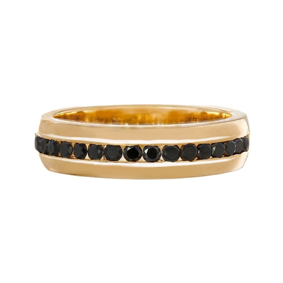 Stack Bands Sethi Couture | Nova Black Diamond Band