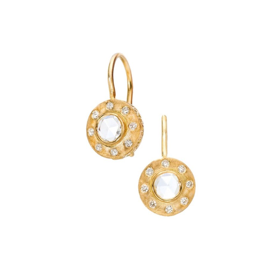 Earrings Sethi Couture | Dunes Rose Cut Diamond Classic Earrings