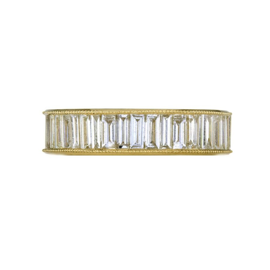 Stack Bands Sethi Couture | Heritage Baguette Diamond Band