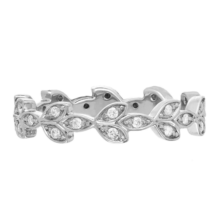 Stack Bands Sethi Couture | Lilah Diamond White Gold Band