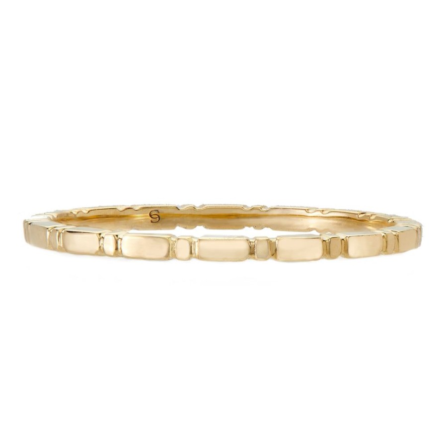 Stack Bands Sethi Couture | Agnes Yellow Gold Small Band