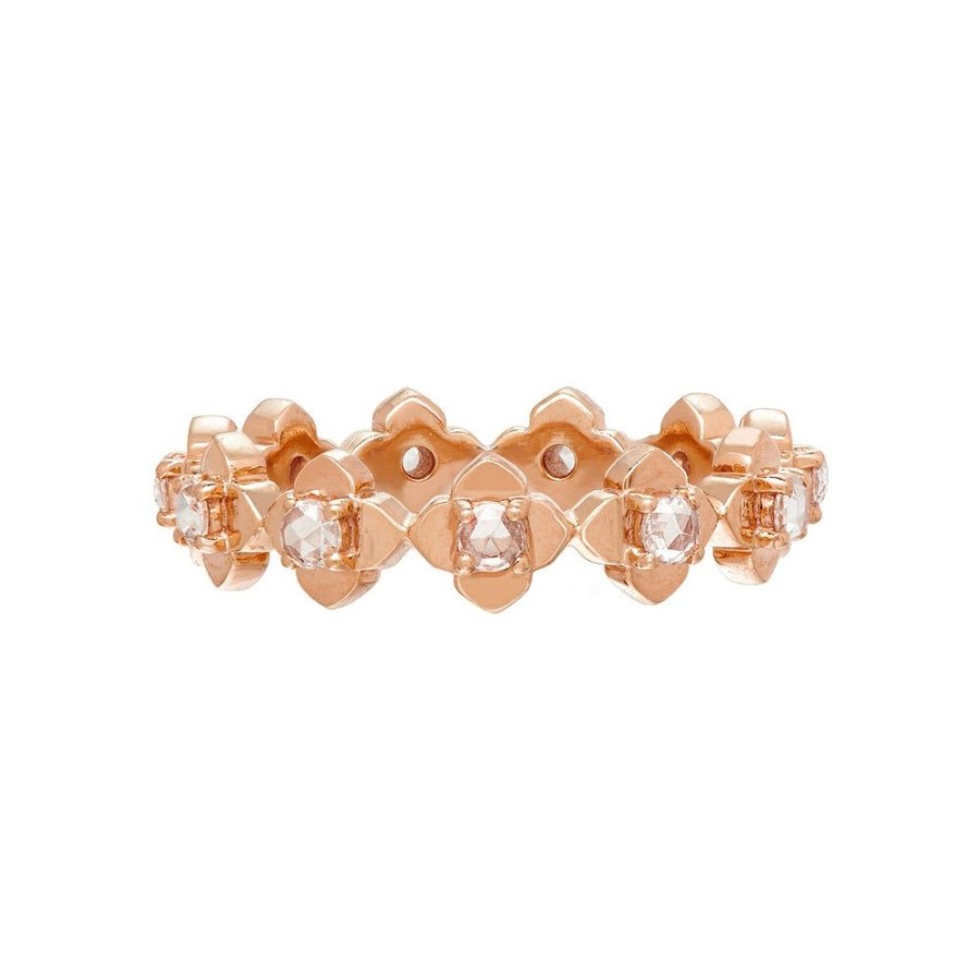 Stack Bands Sethi Couture | Gloria Rose Cut Diamond Band