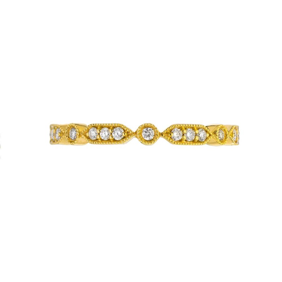 Stack Bands Sethi Couture | Deco Mini Diamond Band