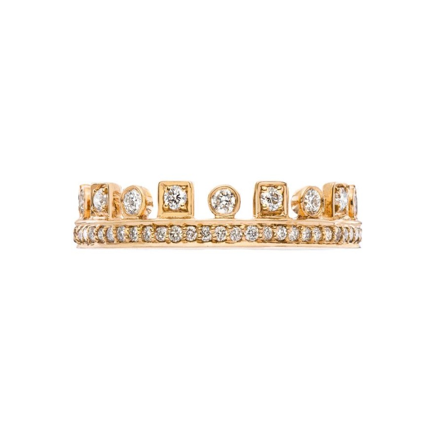 Stack Bands Sethi Couture | Crown Diamond Band