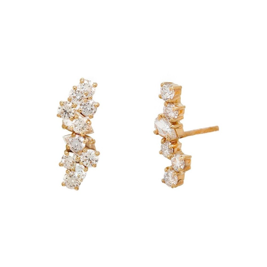 Holiday Collection Sethi Couture | Estelle Diamond Earrings