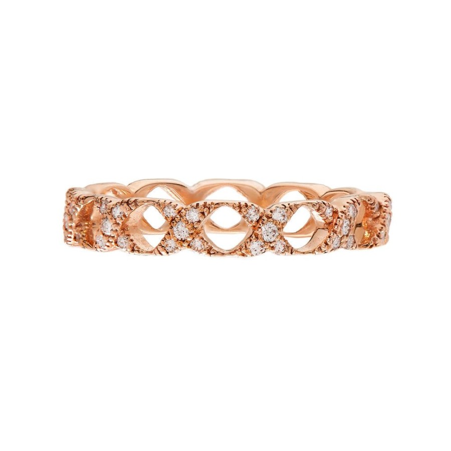 Stack Bands Sethi Couture | Lattice Diamond Band