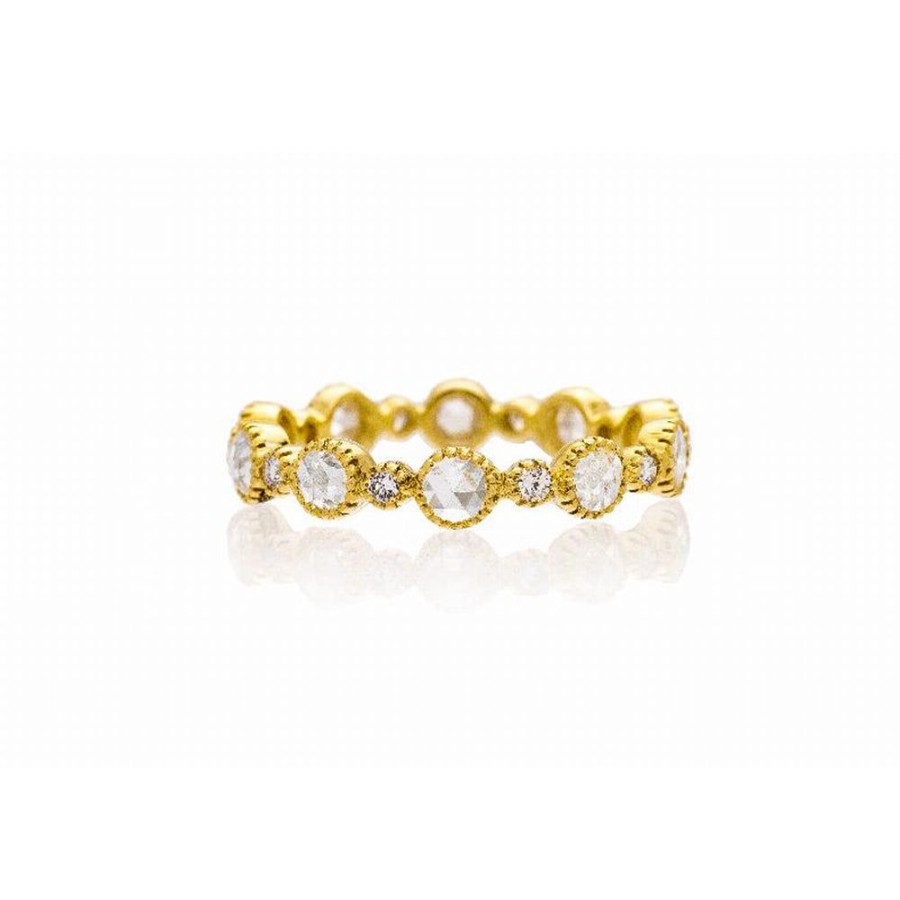 Stack Bands Sethi Couture | Cassie Rose Cut Diamond Band