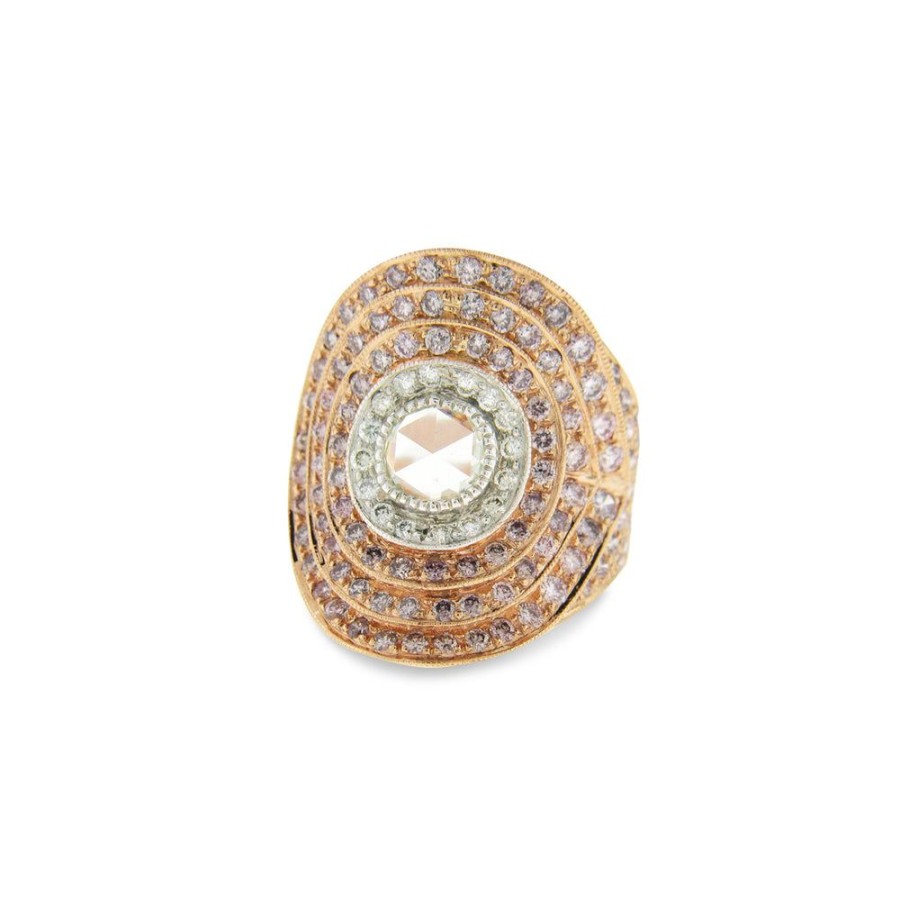 Exclusives Sethi Couture | Plume Pink Diamond Ring