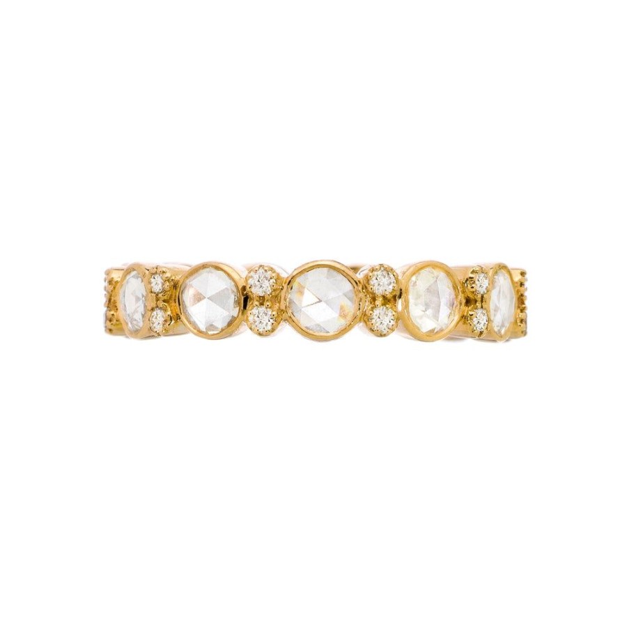 Stack Bands Sethi Couture | Marian Rose Cut Diamond Band